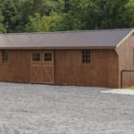 12x30 Quaker w Track Doors