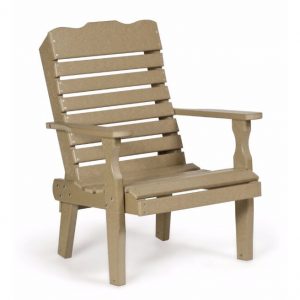 300 single curve back chair