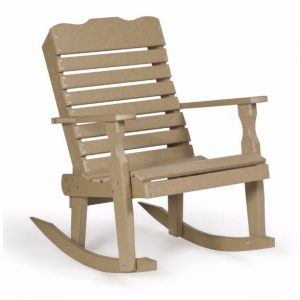 301 single curve back rocker