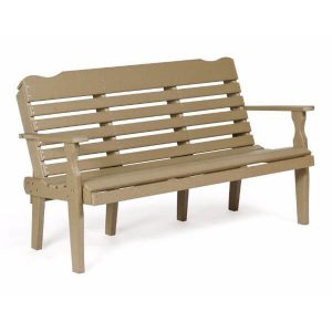 5 foot horizontal park bench